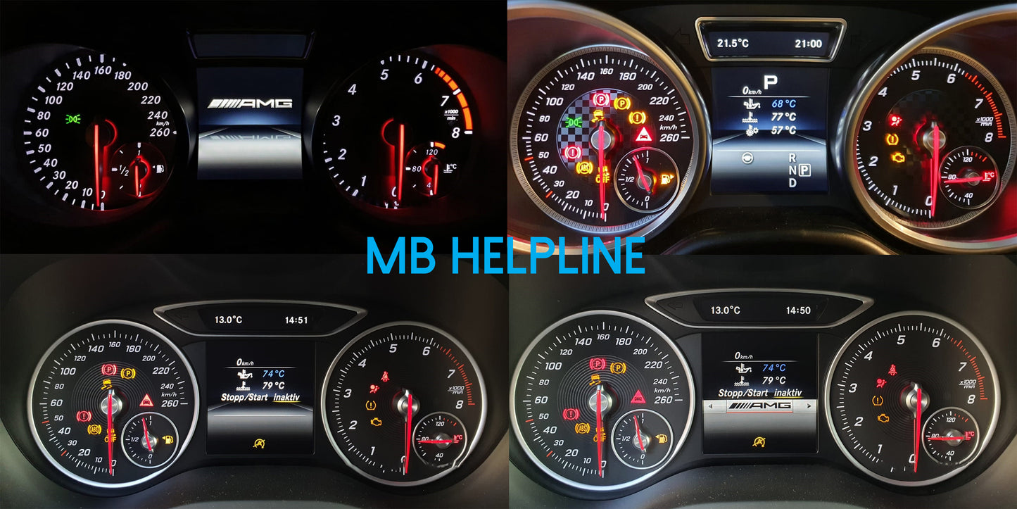 AMG Menü Programmierung/Aktivierung (IC172)