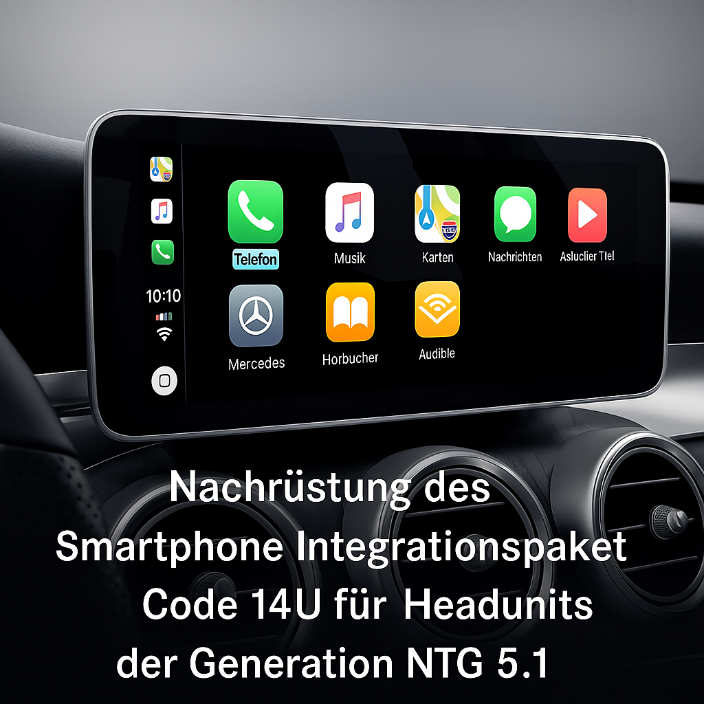 Nachrüstung Code 14U Smartphone Integrationspaket NTG 5.1