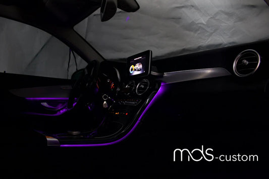 Ambientebeleuchtung Nachrüstsatz C-Klasse W205 0-64 Farben