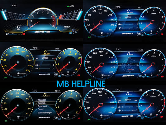 AMG Menü Programmierung/Aktivierung (IC177)