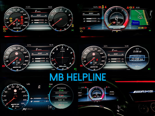 AMG Menü Programmierung/Aktivierung (IC213)