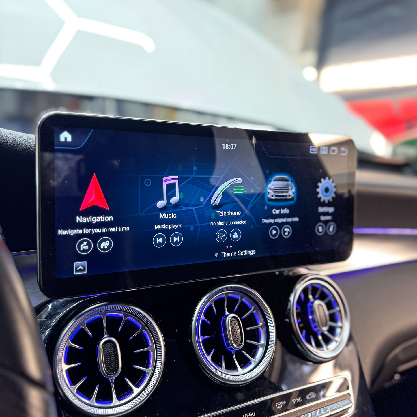 Touchdisplay W205 / W253