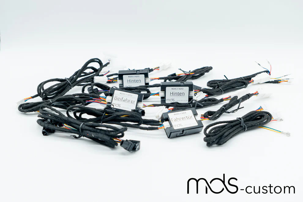 Ambientebeleuchtung Upgrade Nachrüstsatz C-Klasse W205 3-64 Farben