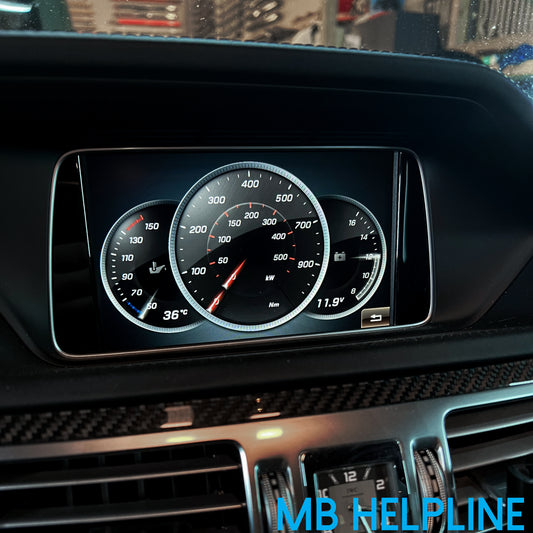 Codierung Performance Monitor Fahrzeugdaten Anzeige NTG 5.1